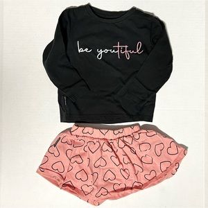 Dot Australia Todder Top & Skirt set